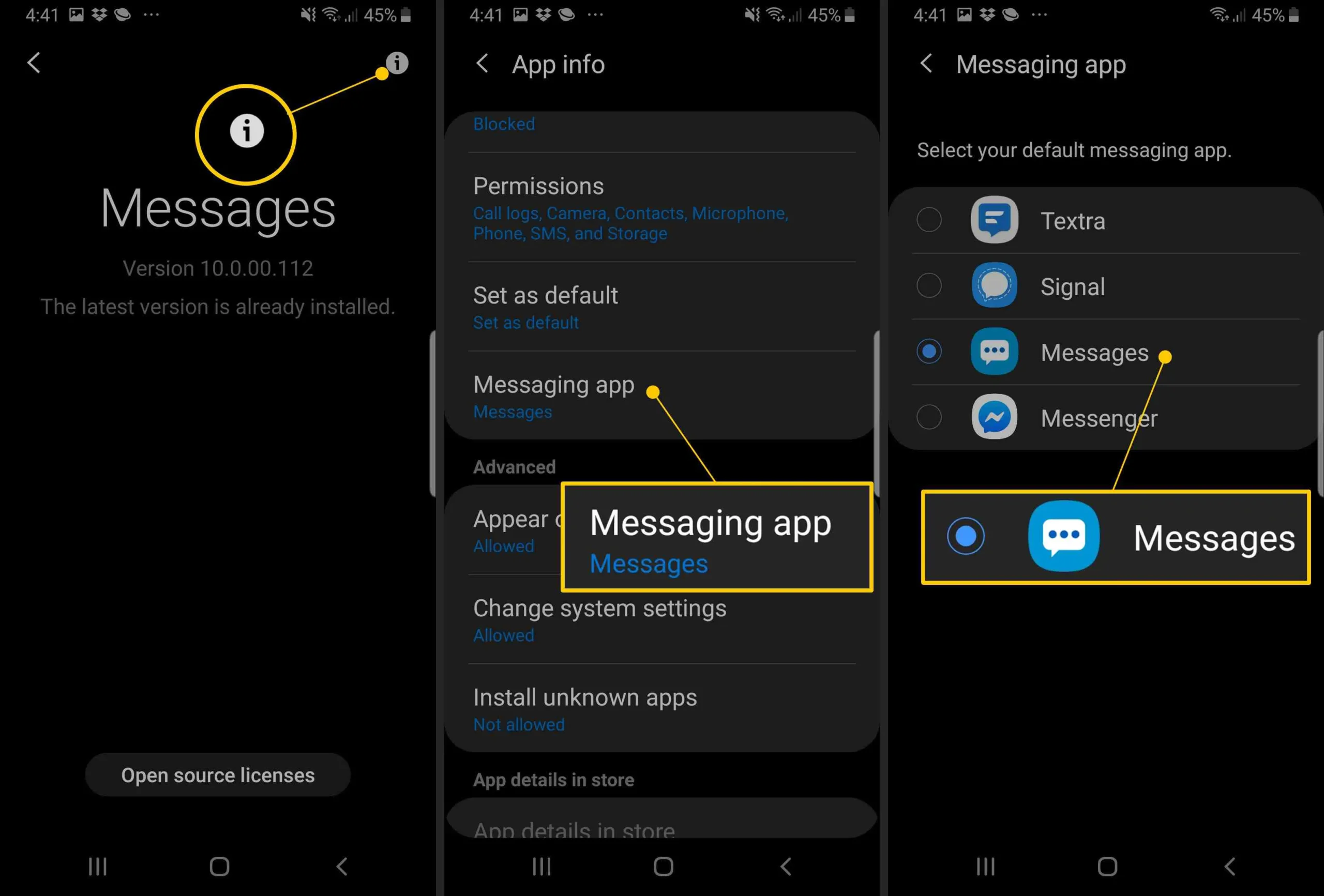 Samsung Messages app: New RCS Features Unveiled